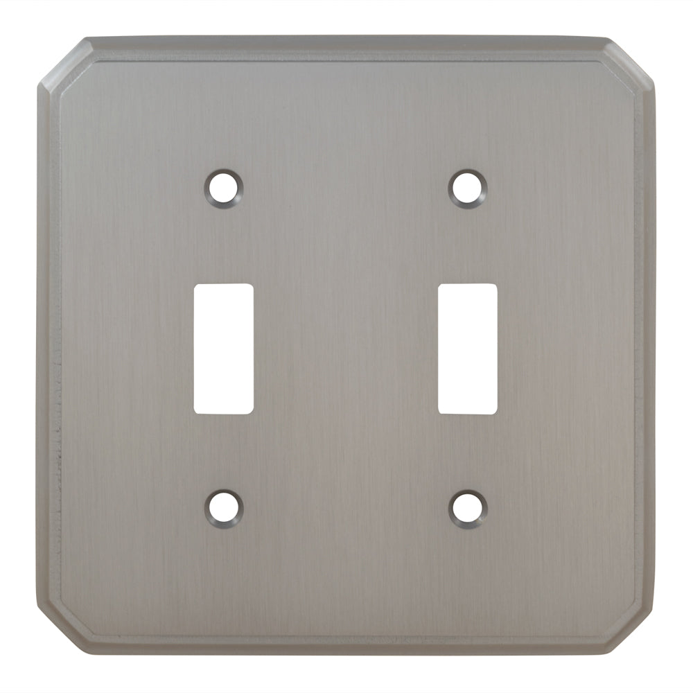 Omnia 8014/D Double Toggle Switchplate - Parent