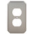 Omnia 8014/R Receptacle Switchplate - Parent