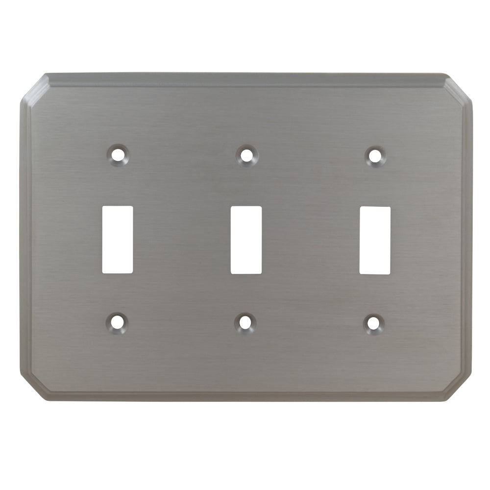 Omnia 8014/T Triple Toggle Switchplate - Parent