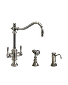 Waterstone 8020-2 Annapolis Two Handle Kitchen Faucet 2pc. Suite