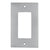 Omnia 8023/S Single Rocker Switchplate