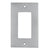 Omnia 8023/S Single Rocker Switchplate