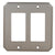 Omnia 8024/D Switchplate Double Toggle - Parent