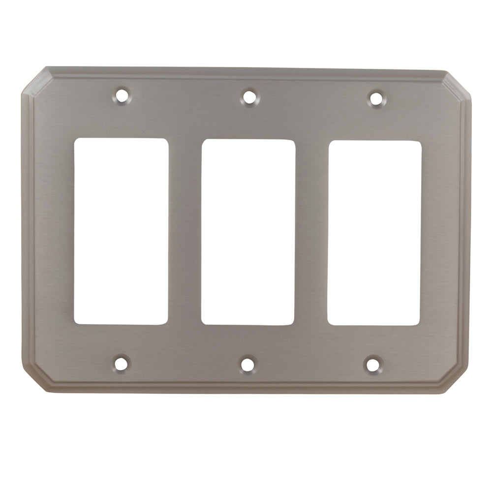 Omnia 8024/T Switchplate Triple Toggle - Parent