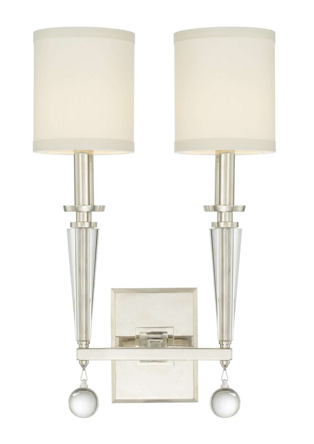 Crystorama 8102 Paxton 2 Light Wall Mount