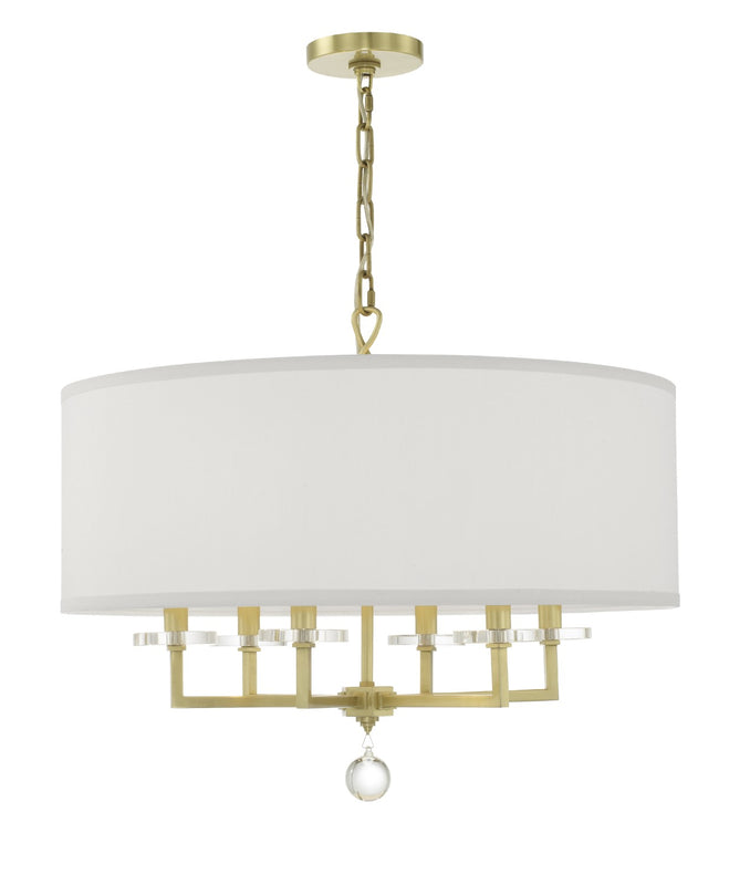 Crystorama 8116 Paxton 6 Light Chandelier - Parent