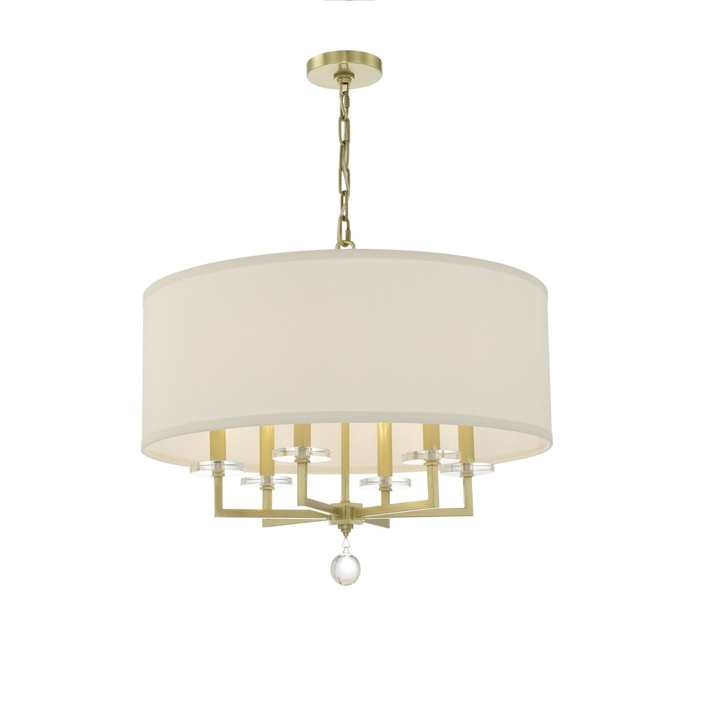 Crystorama 8116 Paxton 6 Light Chandelier - Parent