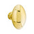 Emtek 8121E Passage , Rectangular Rosette , Egg Knob