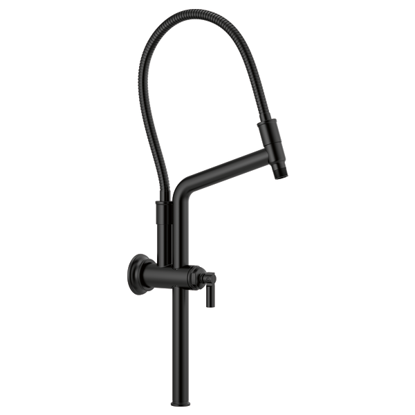 Brizo 81376 Essential Shower 10 7/16" Classic Slide Bar Shower Arm and Flange - Parent