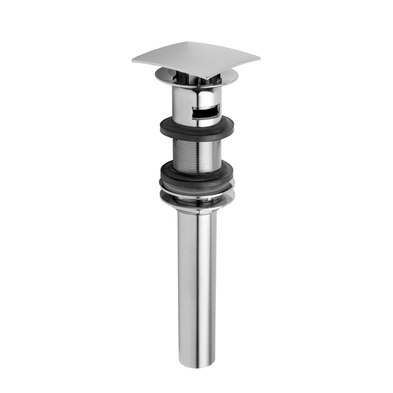 Jaclo 837 Stationary Square Lavatory Drain With Overflow - Parent
