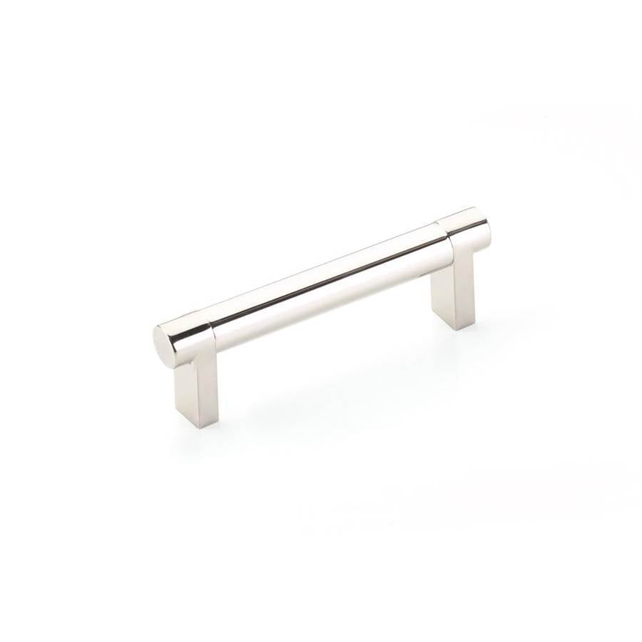 Emtek Select Cabinet Pull C-C , Rectangular Stem , Knurled Bar - Parent