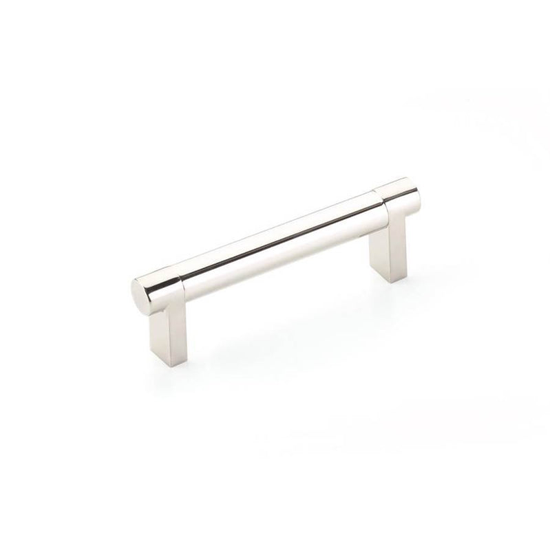 Emtek Select Cabinet Pull C-C , Rectangular Stem , Knurled Bar - Parent
