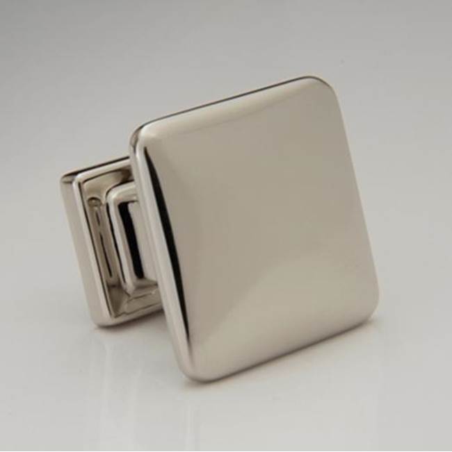 Water Street 8448H Hudson 1'' Square Knob - Hammered - Parent