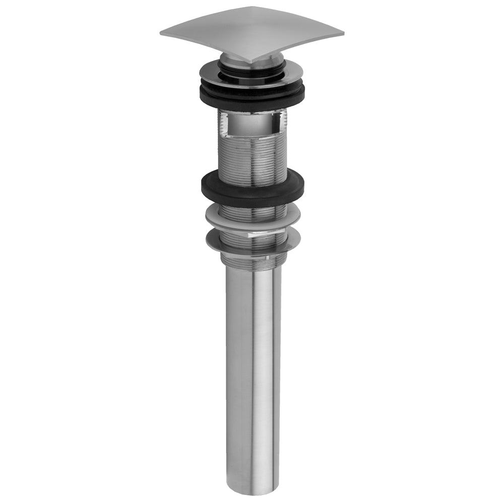 Jaclo 846 Finger Touch Square Lavatory Drain With Overflow - Parent