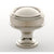 Water Street 8534H Port Royal 1 - 1/2'' Recessed Coin Knob - Hammered - Parent