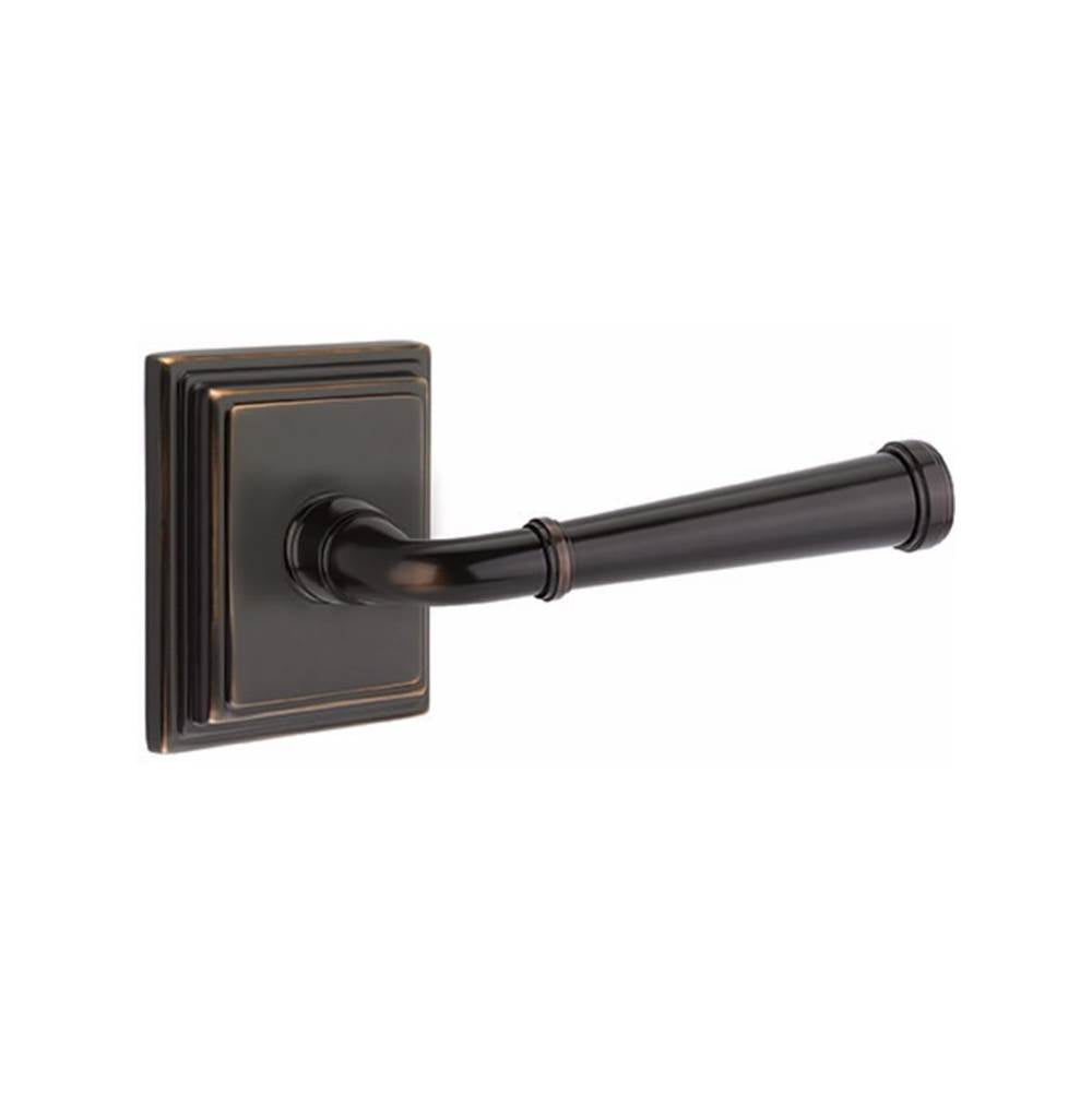 Emtek 8561ME Dummy , Wilshire Rosette , Merrimack Lever - Parent
