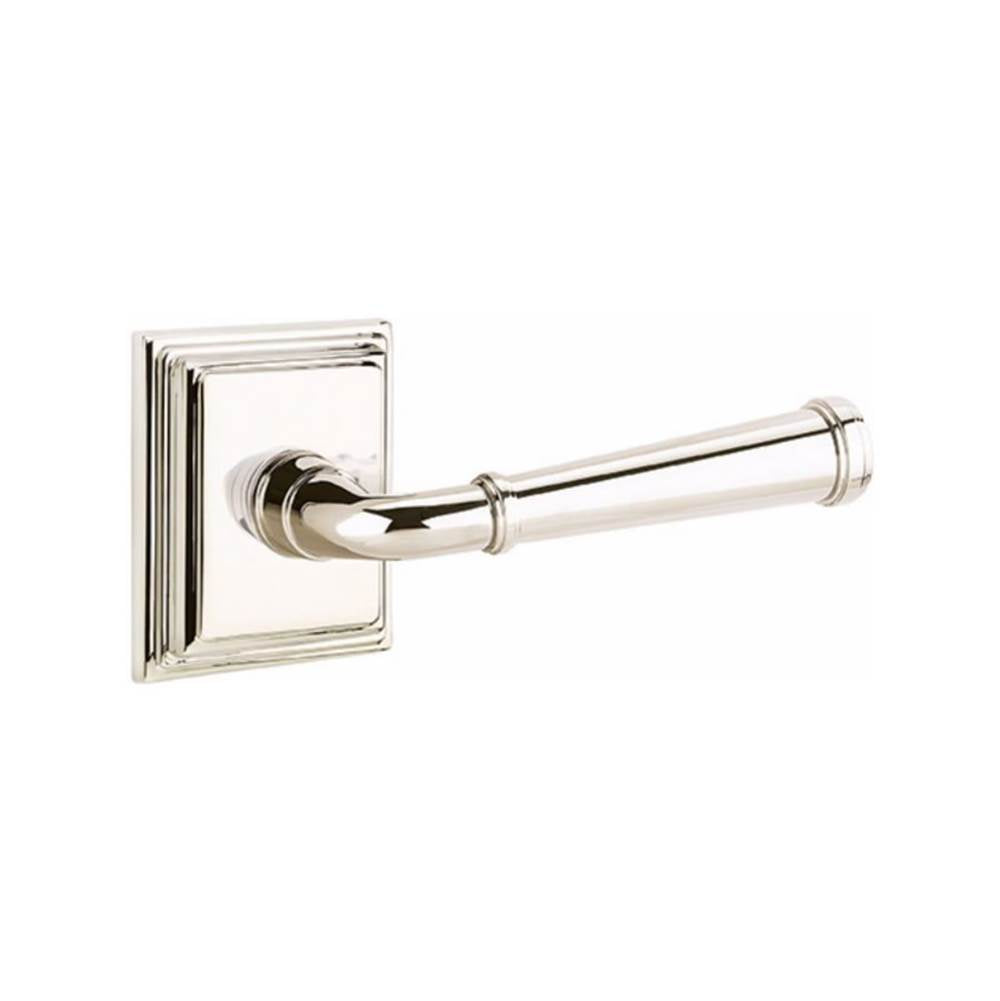 Emtek 8561ME Dummy , Wilshire Rosette , Merrimack Lever