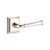 Emtek 8561ME Dummy , Wilshire Rosette , Merrimack Lever