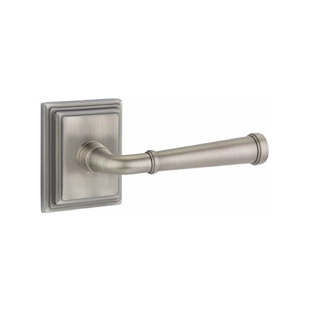 Emtek 8561ME Dummy , Wilshire Rosette , Merrimack Lever
