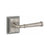 Emtek 8561ME Dummy , Wilshire Rosette , Merrimack Lever