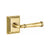 Emtek 8561ME Dummy , Wilshire Rosette , Merrimack Lever