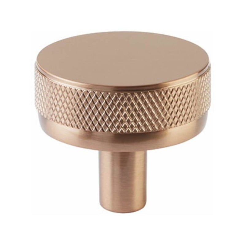 Emtek 86655.CCKSCU SELECT Cabinet Knob 1-1/4" , Conical Stem , Knurled Knob - Parent