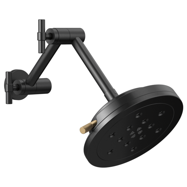 Brizo 87435 Litze 8” H2O Kinetic Round Multi-Function Wall Mount Showerhead - Parent