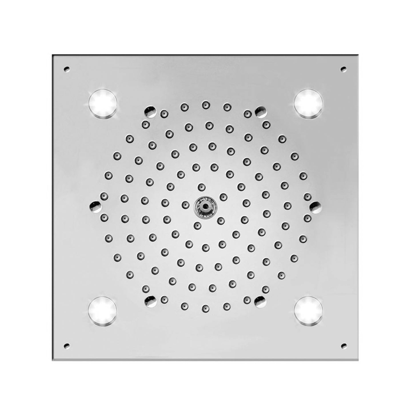 Jaclo 88-DLRC-PCH 8" X 8" Quadrato Dream Light - Polished Chrome