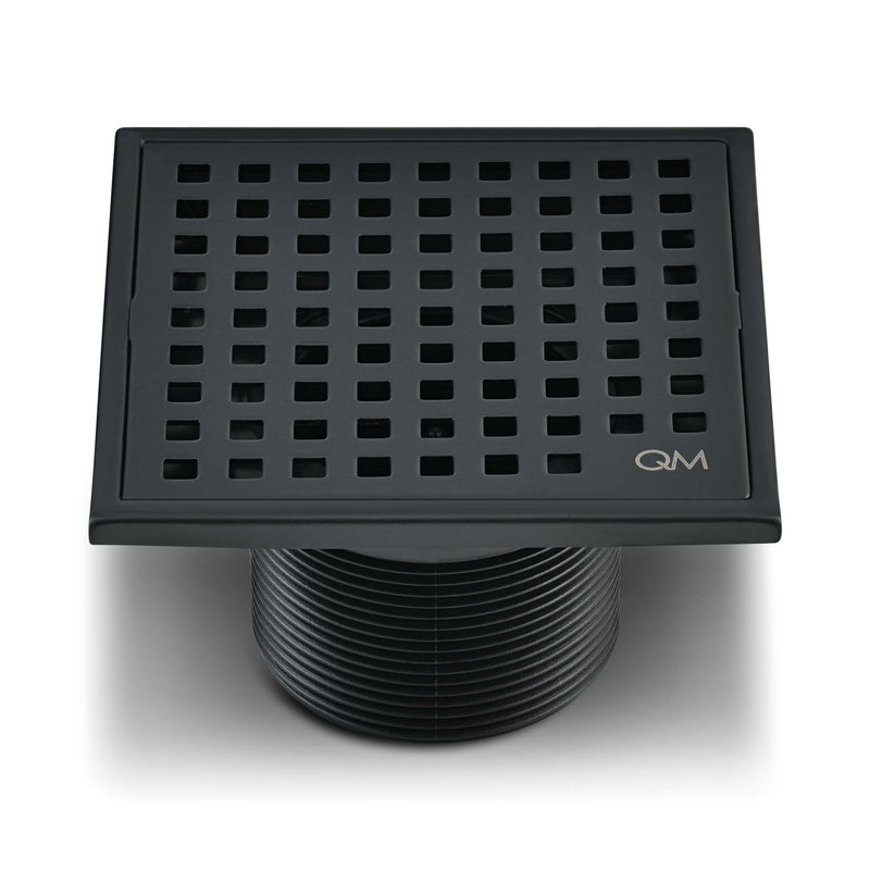 QM Drains 88.100.04 Lagos Series Mira Line 4" Square Drain - Parent