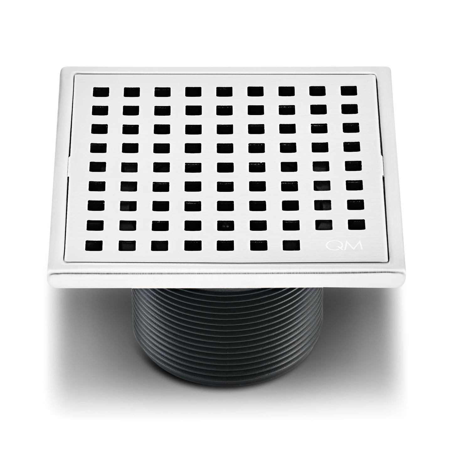 QM Drains 88.100.04 Lagos Series Mira Line 4" Square Drain