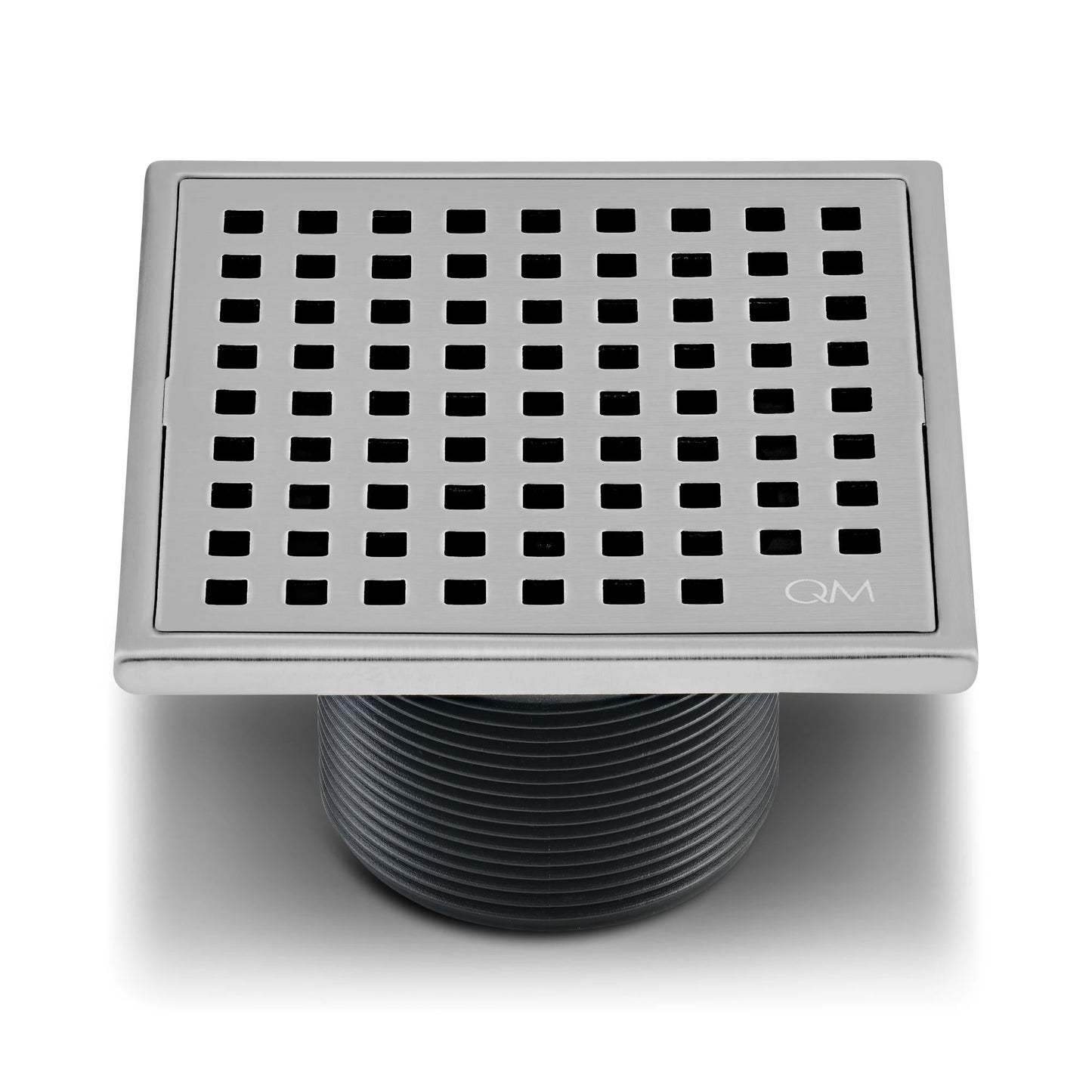 QM Drains 88.100.04 Lagos Series Mira Line 4" Square Drain