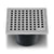 QM Drains 88.100.04 Lagos Series Mira Line 4" Square Drain