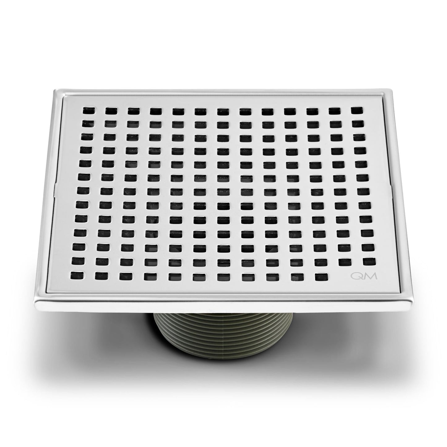 QM Drains 88.100.06 Lagos Series Mira Line 5 3/4" Square Drain