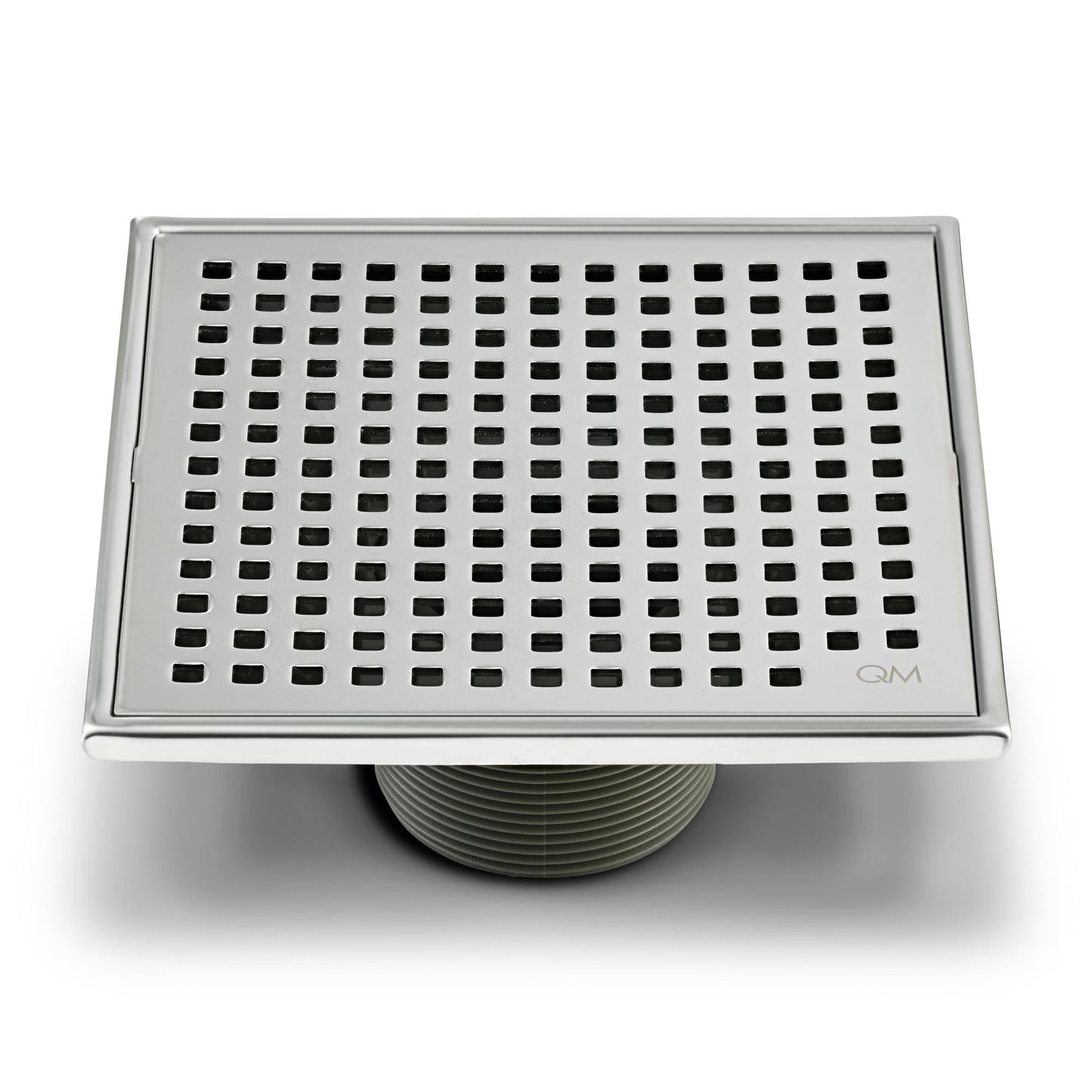 QM Drains 88.100.06 Lagos Series Mira Line 5 3/4" Square Drain