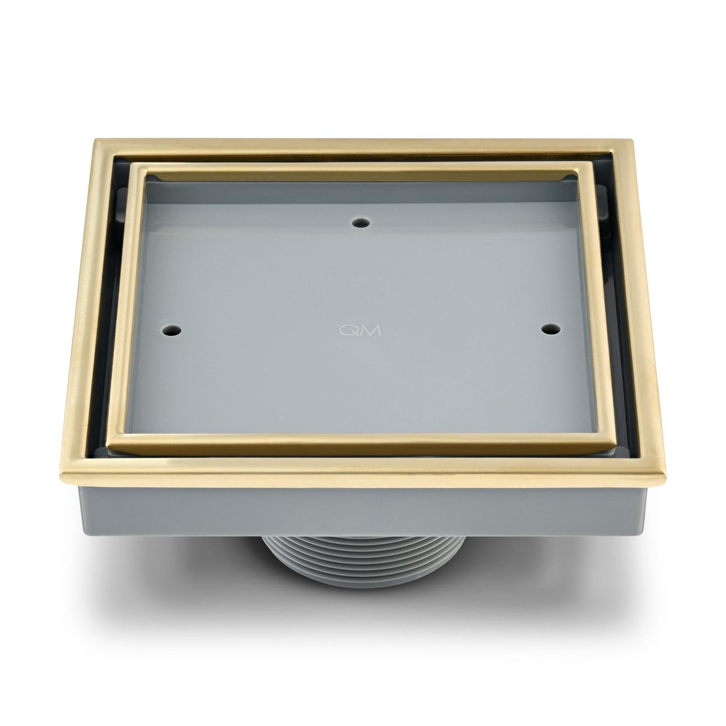 QM Drains 88.300.04 Lagos Series Veil Line 4" Square Drain