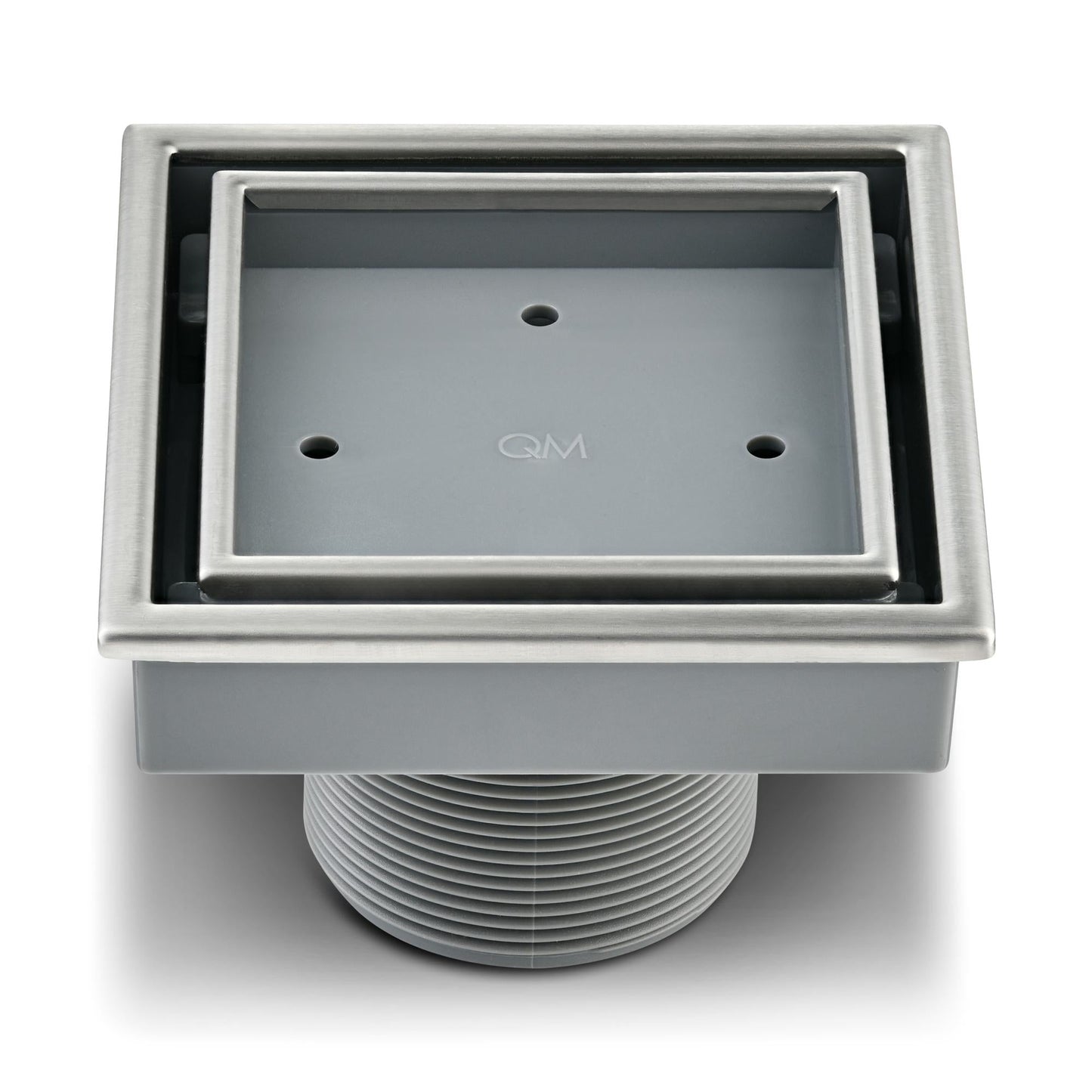 QM Drains 88.300.04 Lagos Series Veil Line 4" Square Drain