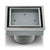 QM Drains 88.300.04 Lagos Series Veil Line 4" Square Drain