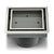 QM Drains 88.300.06 Lagos Series Veil Line 5 3/4" Square Drain