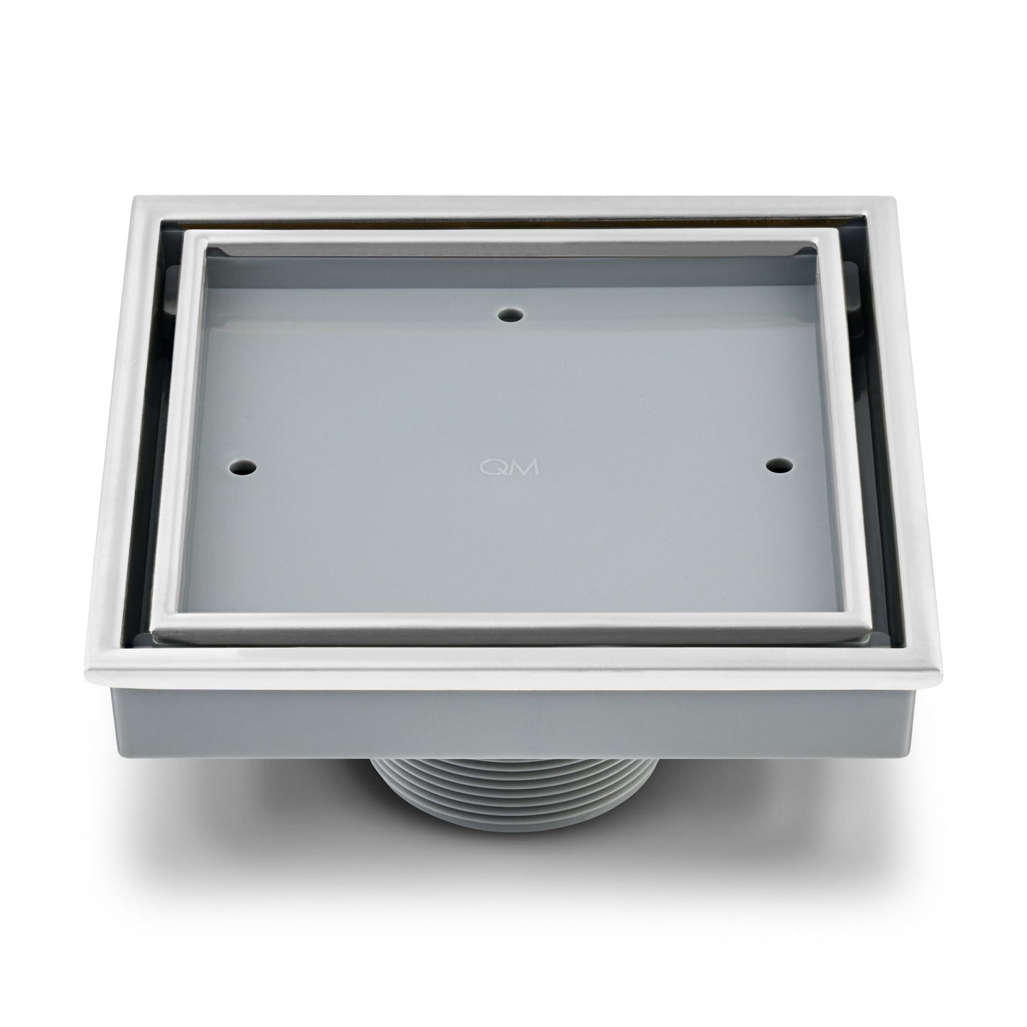 QM Drains 88.300.06 Lagos Series Veil Line 5 3/4" Square Drain