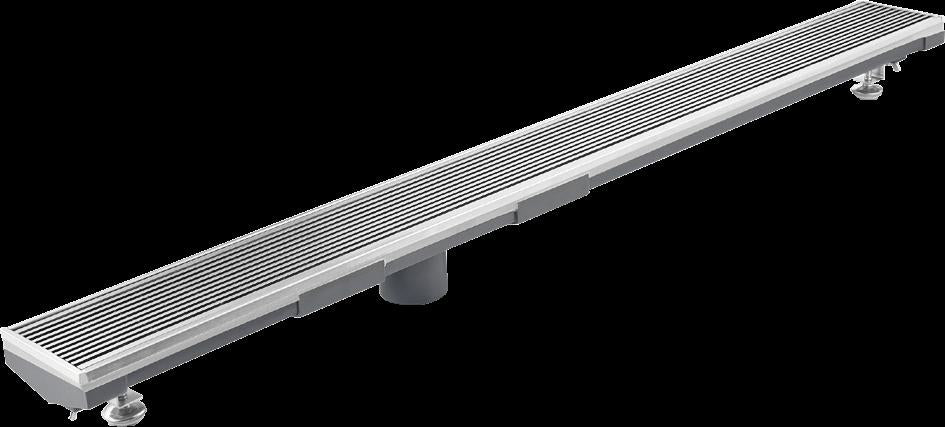 QM Drains 88.610.60HF Lagos Series 60" Adjustable Kit 3" High Flow Outlet