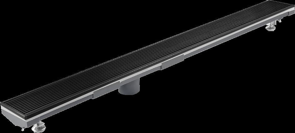 QM Drains 88.610.72HF Lagos Series 72" Adjustable Kit 3" High Flow Outlet - Parent