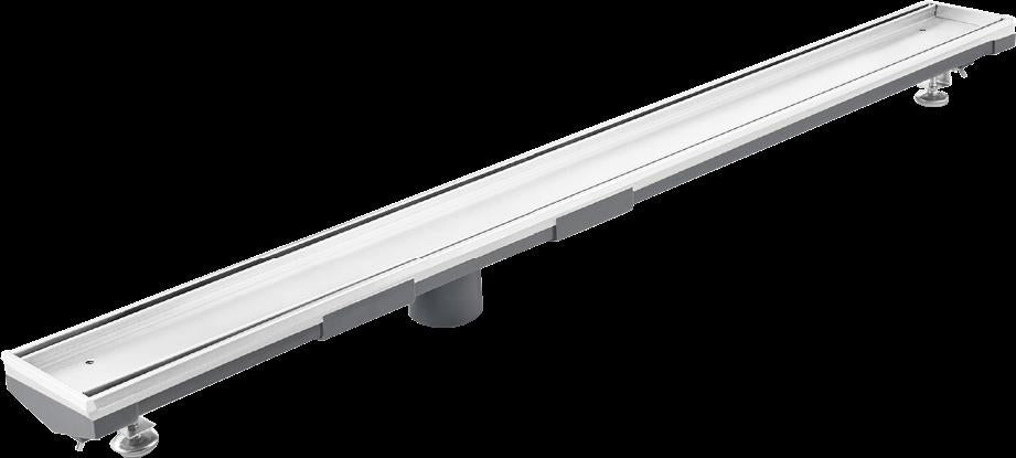 QM Drains 88.630.48 Mist (Tile-In) Lagos Series 48" Adjustable Kit 2" Outlet