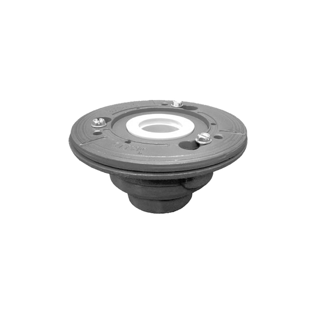 Jaclo 88224-RGH 4" No Hub Cast Iron Sub Drain
