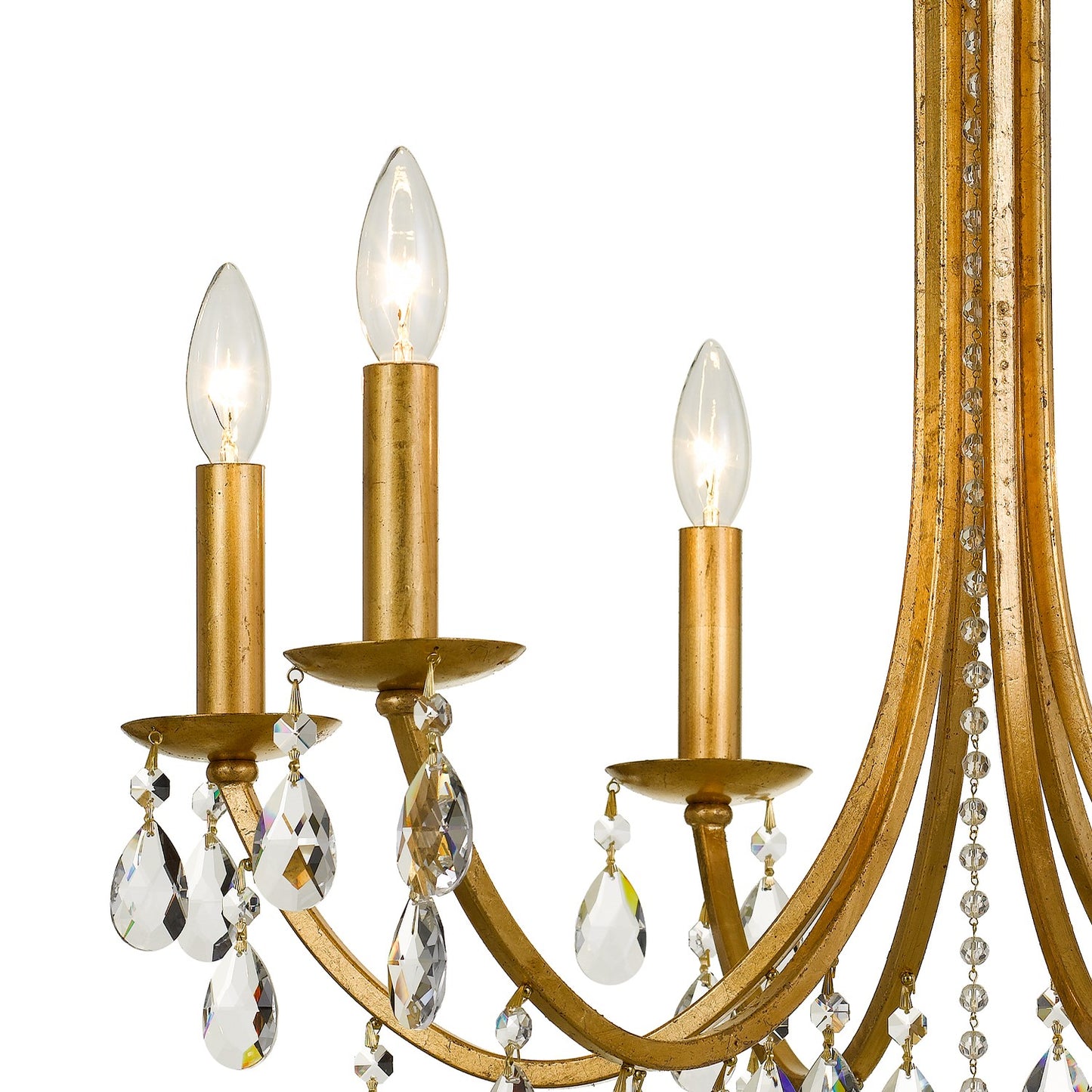 Crystorama 8826-CL-MWP Bridgehampton 6 Light Chandelier - Parent
