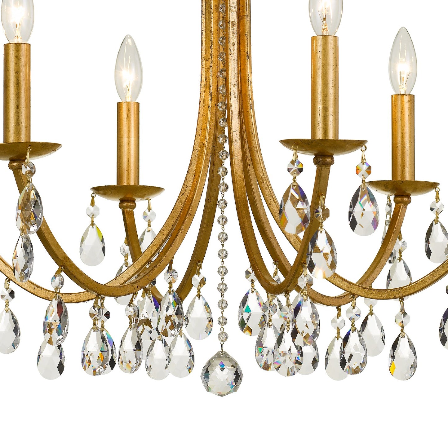 Crystorama 8826-CL-MWP Bridgehampton 6 Light Chandelier - Parent