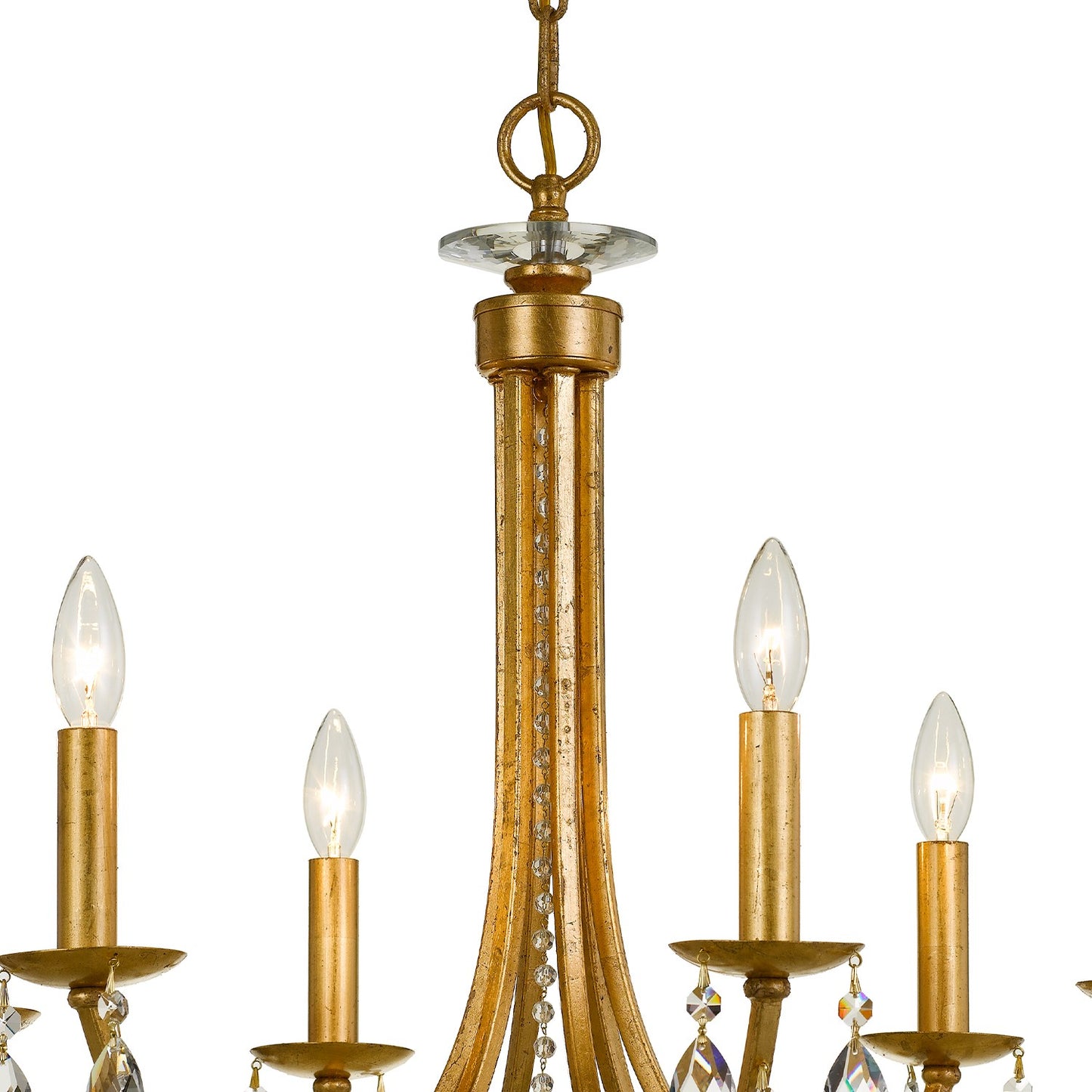 Crystorama 8826-CL-MWP Bridgehampton 6 Light Chandelier - Parent