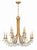 Crystorama 8829-CL-MWP Bridgehampton 12 Light Chandelier - Parent