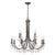 Crystorama 8829-CL-MWP Bridgehampton 12 Light Chandelier