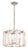 Crystorama 8854-PN Carson 4 Light Mini Chandelier - Polished Nickel