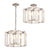 Crystorama 8854-PN_CEILING Carson 4 Light Convertible Ceiling Mount - Polished Nickel